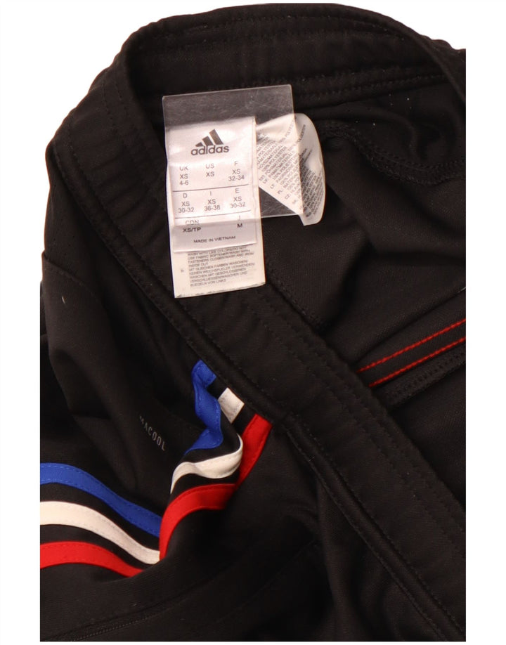 ADIDAS Damen Climacool Trainingshose UK 4/6 XS Schwarz Farbblock