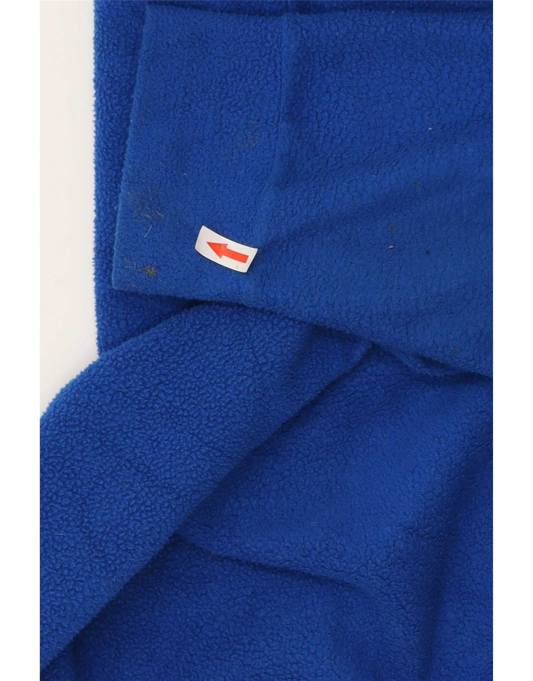 Fila Herren-Fleecepullover mit Reißverschluss am Hals, IT 52, großes blaues Polyester