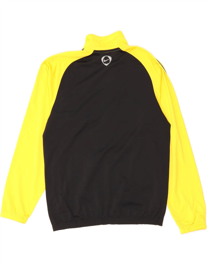 NIKE Mens Tracksuit Top Jacket Small Yellow Colourblock Polyester Vintage Nike and Second-Hand Nike from Messina Hembry 