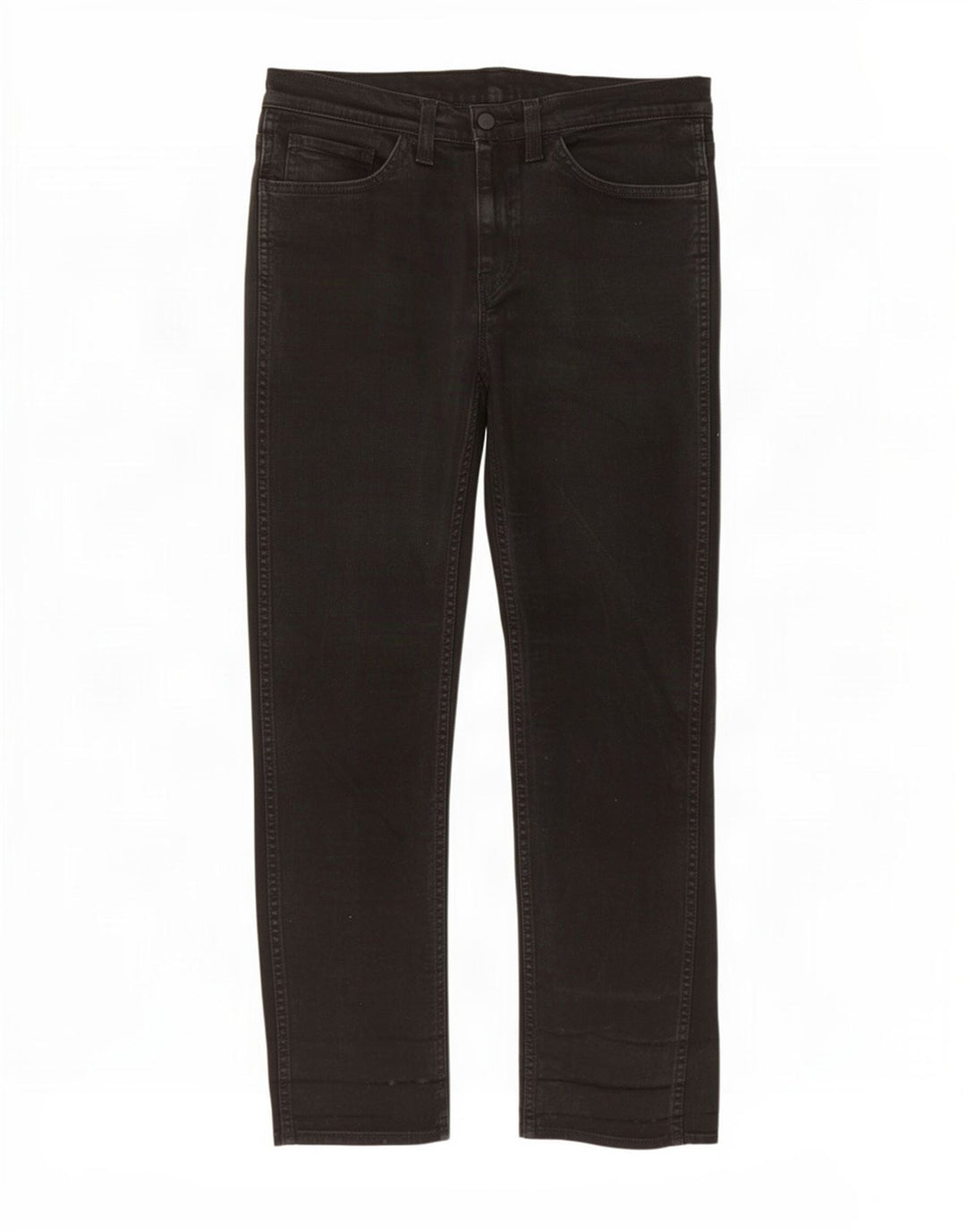 Levi's Herren 511 Slim Jeans W32 L32 schwarze Baumwolle