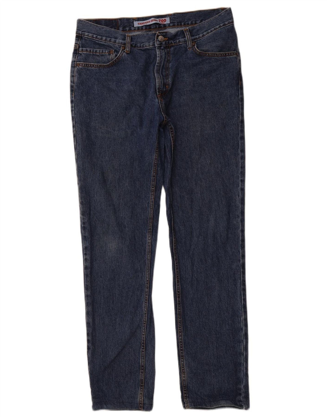 CARRERA Herren 700 Straight Jeans IT 50 Large W34 L30 Marineblau Baumwolle