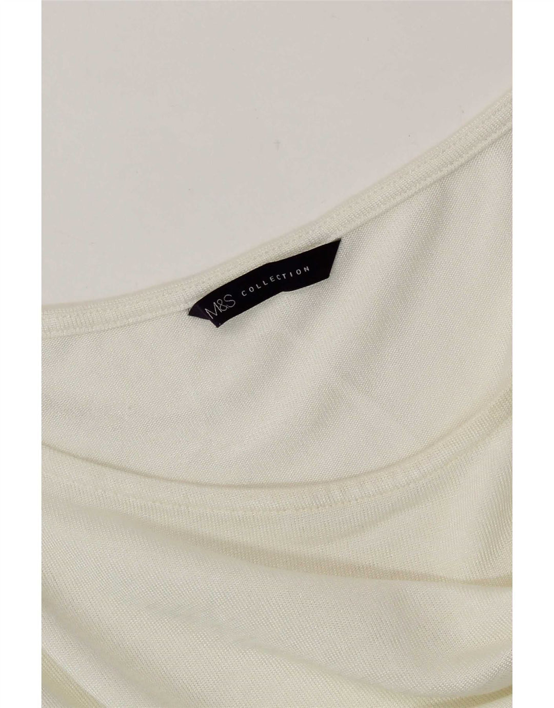 Marks & Spencer Damen Top 3/4 Ärmel UK 18 XL Off White
