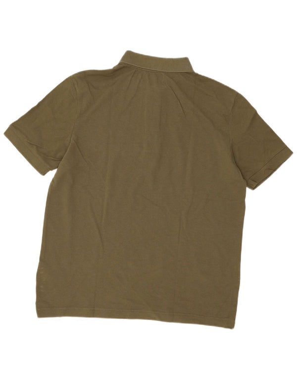 Kappa Herren-Poloshirt, groß, Khaki, Baumwolle