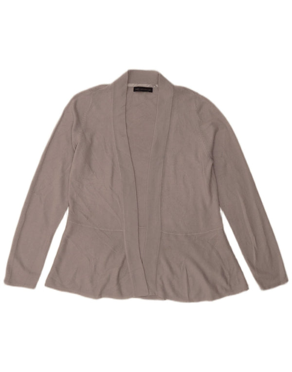 Marks & Spencer Offener Damen-Cardigan-Pullover, Gr. 10, Small, Grau, Acryl