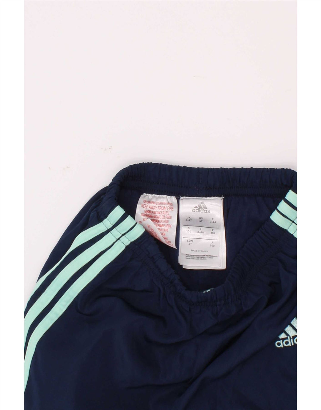 Adidas Jungen Trainingshose Jogger 3-4 Jahre Marineblau Polyester