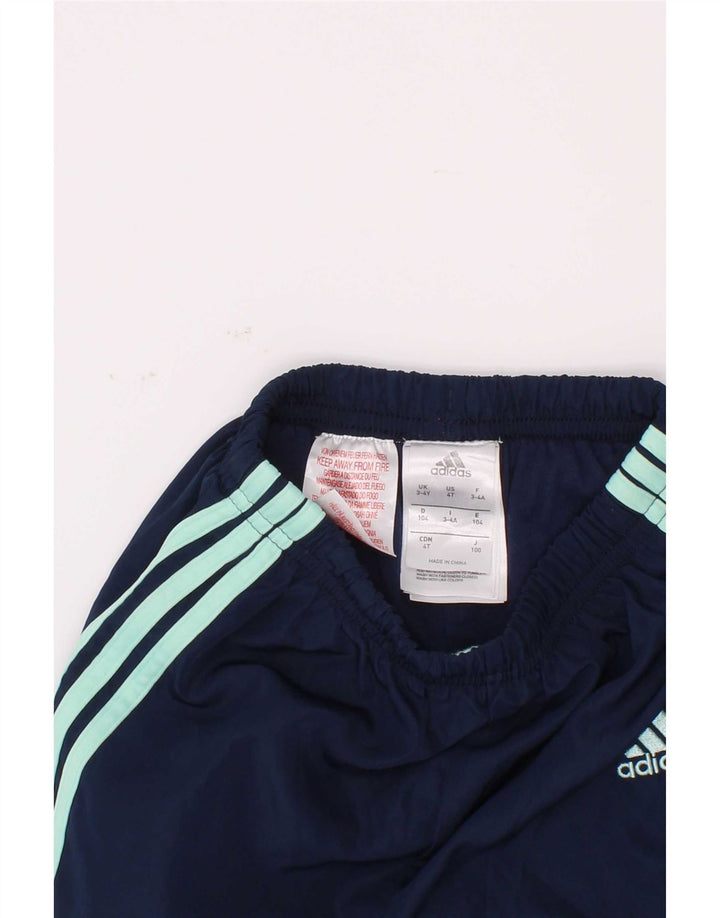 Adidas Jungen Trainingshose Jogger 3-4 Jahre Marineblau Polyester