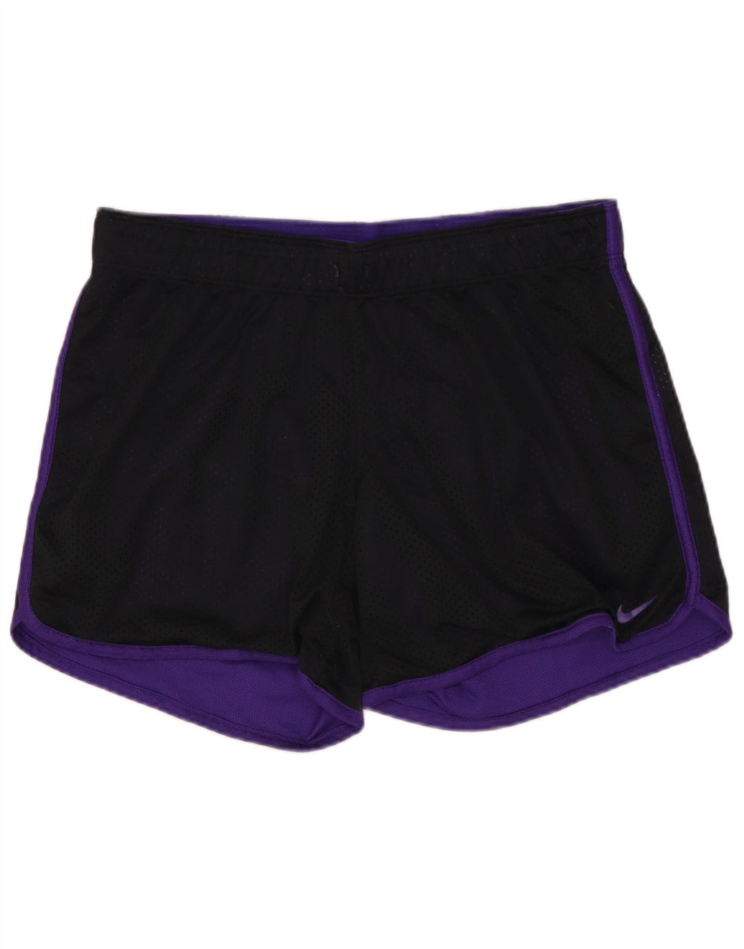 NIKE Damen Dri Fit Sport Shorts UK 12 Medium Schwarz Polyester