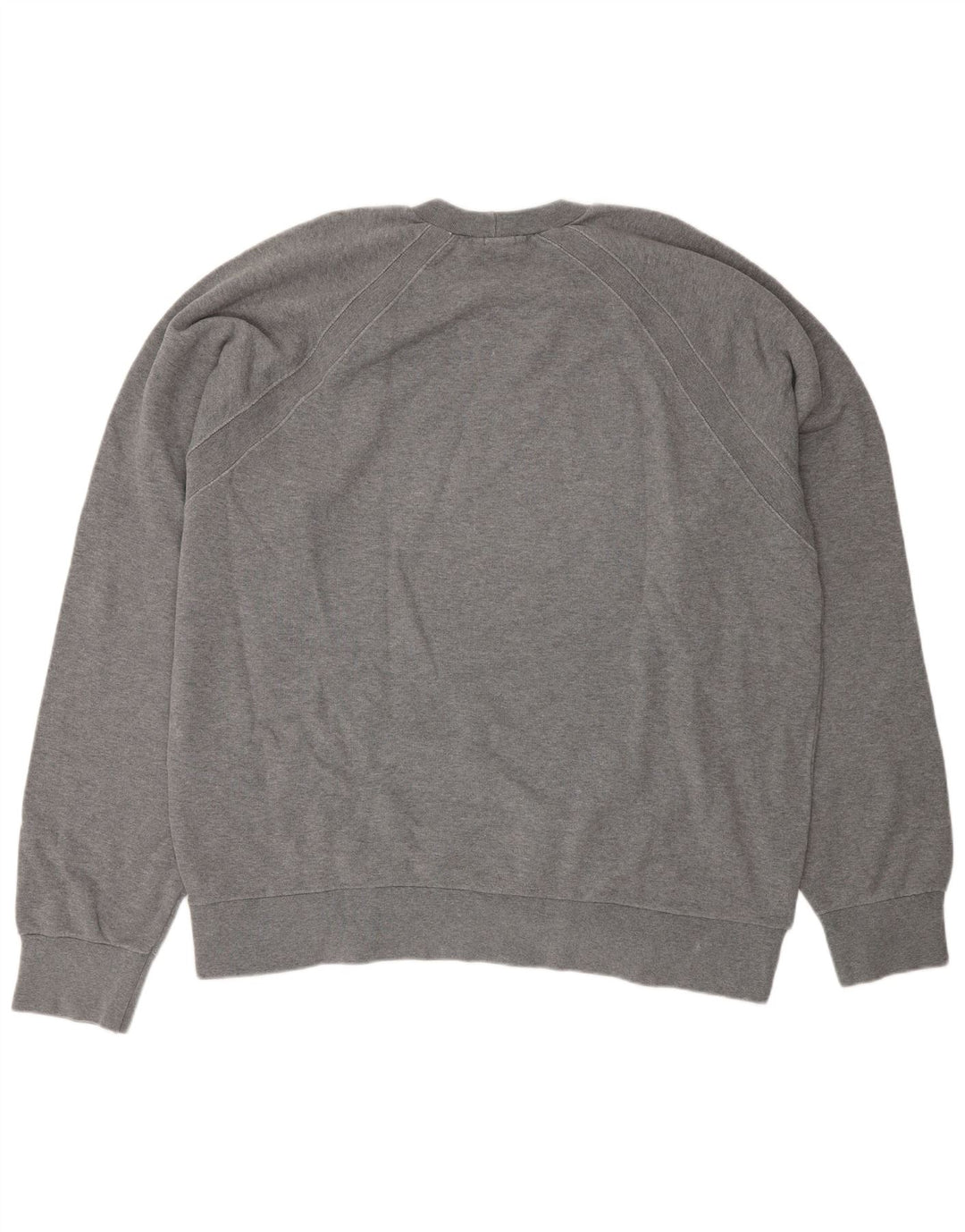 Playlife Herren-Sweatshirt mit Grafik, 2XL, graue Baumwolle