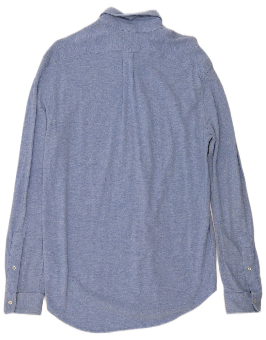Ralph Lauren Herren-Hemd, klein, aus blauer Baumwolle