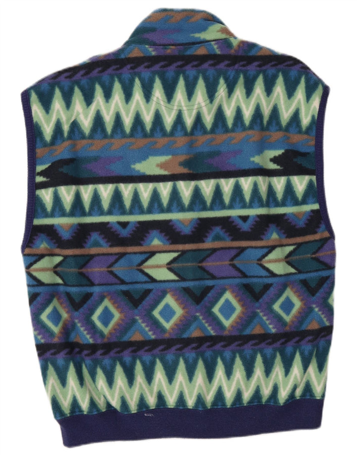 Sevres Herren-Fleeceweste, klein, mehrfarbig, geometrisch, Polyester