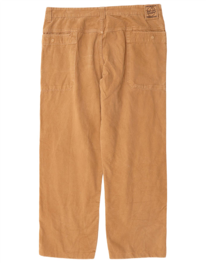 Murphy & Nye Herren Sailmakers Gerade Chinohose W38 L28 Beige Baumwolle