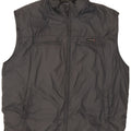Canadiens Herren Wattierte Weste UK 44 2XL Graues Nylon