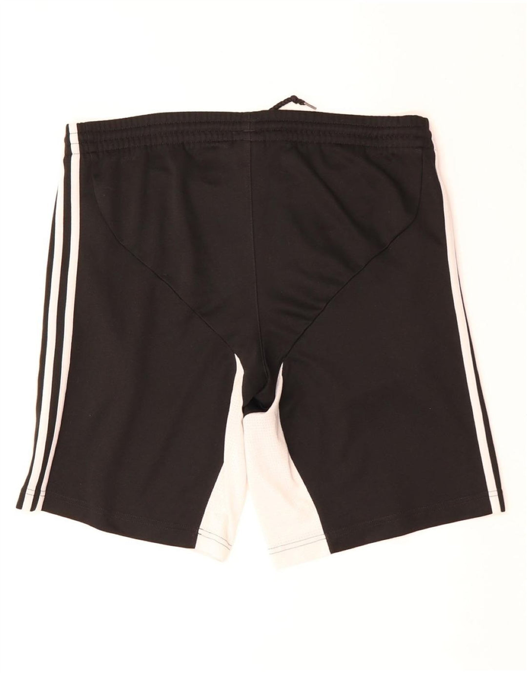 ADIDAS Herren-Sportshorts, groß, schwarzes Farbblock-Polyester
