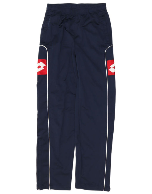 Lotto Herren-Trainingshose mit Grafik, Größe S, Marineblau, Farbblock