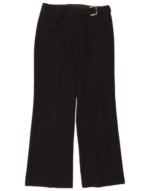 Marks & Spencer Damen Bootcut Freizeithose UK 10 Small W30 L32 Schwarz