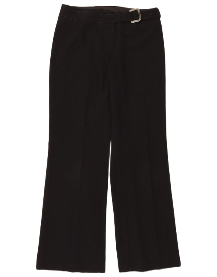 Marks & Spencer Damen Bootcut Freizeithose UK 10 Small W30 L32 Schwarz