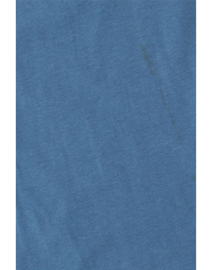 James Pringle Herren T-Shirt Top Large Blau Baumwolle