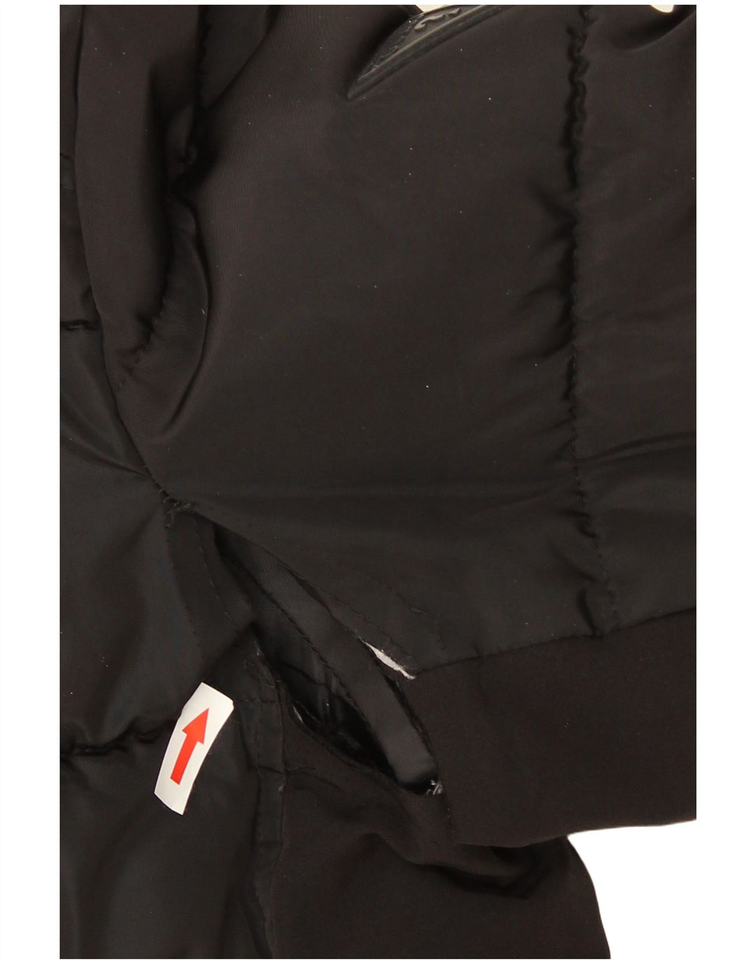 Guess Herren-Jacke mit Kapuze, gepolstert, UK 42, XL, Schwarz, Polyester