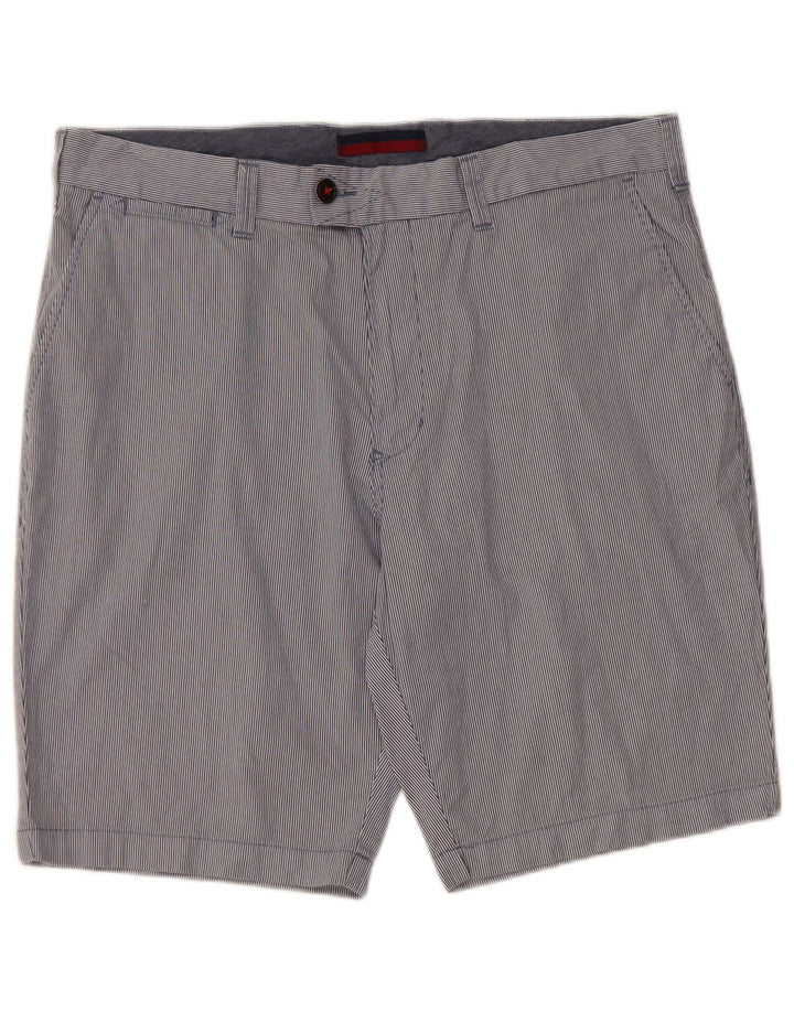 Marks & Spencer Herren Blue Harbor Chino Shorts W36 Large Marineblau