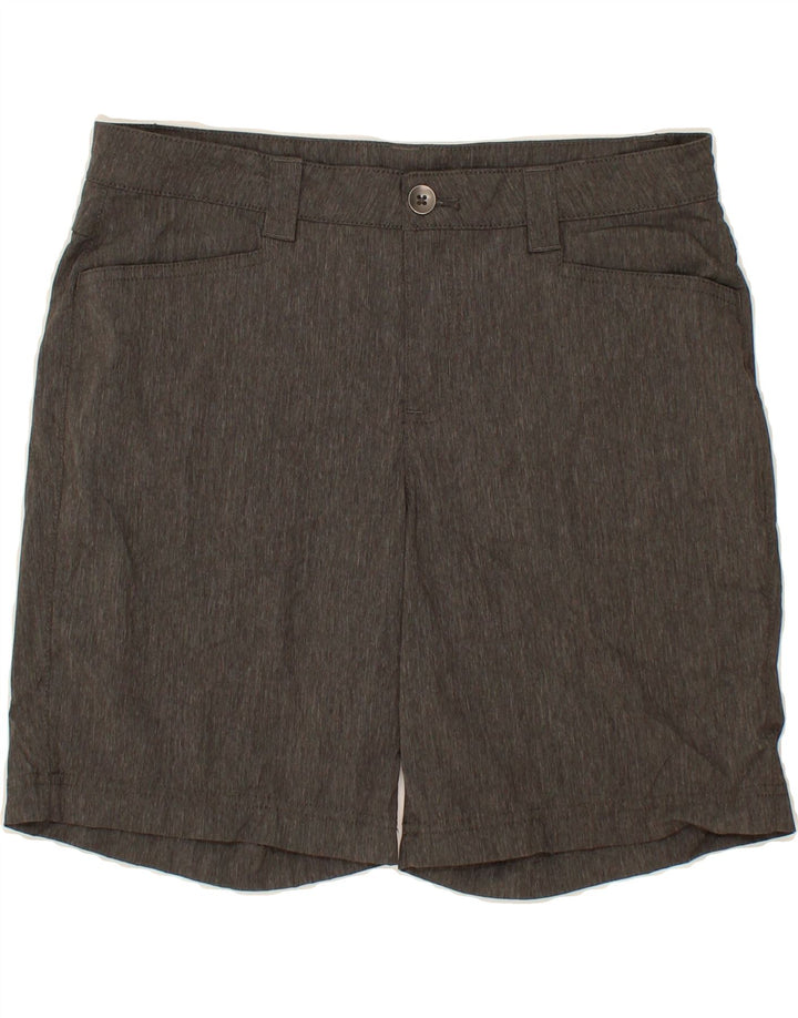 EDDIE BAUER Womens Bermuda Shorts US 8 Medium W30 Grey Polyester Vintage Eddie Bauer and Second-Hand Eddie Bauer from Messina Hembry 