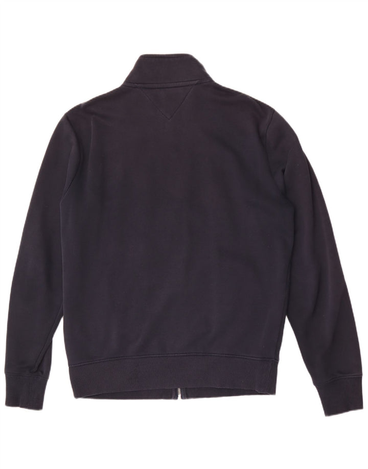 Tommy Hilfiger Herren-Trainingsanzug-Top-Jacke, groß, Marineblau, Farbblock