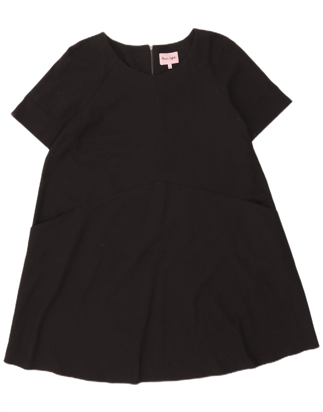 Phase Eight Damen-Basic-Kleid UK 14 Large Schwarz Polyester