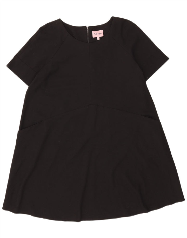 Phase Eight Damen-Basic-Kleid UK 14 Large Schwarz Polyester