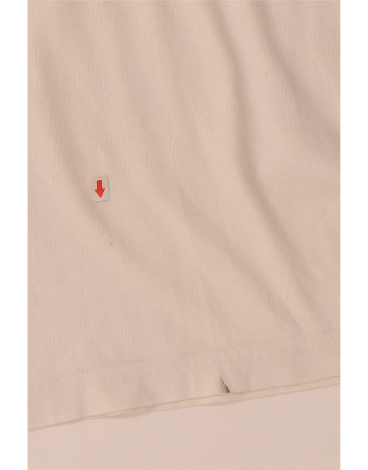 GANT Herren-T-Shirt mit Grafik, Größe L, aus weißer Baumwolle