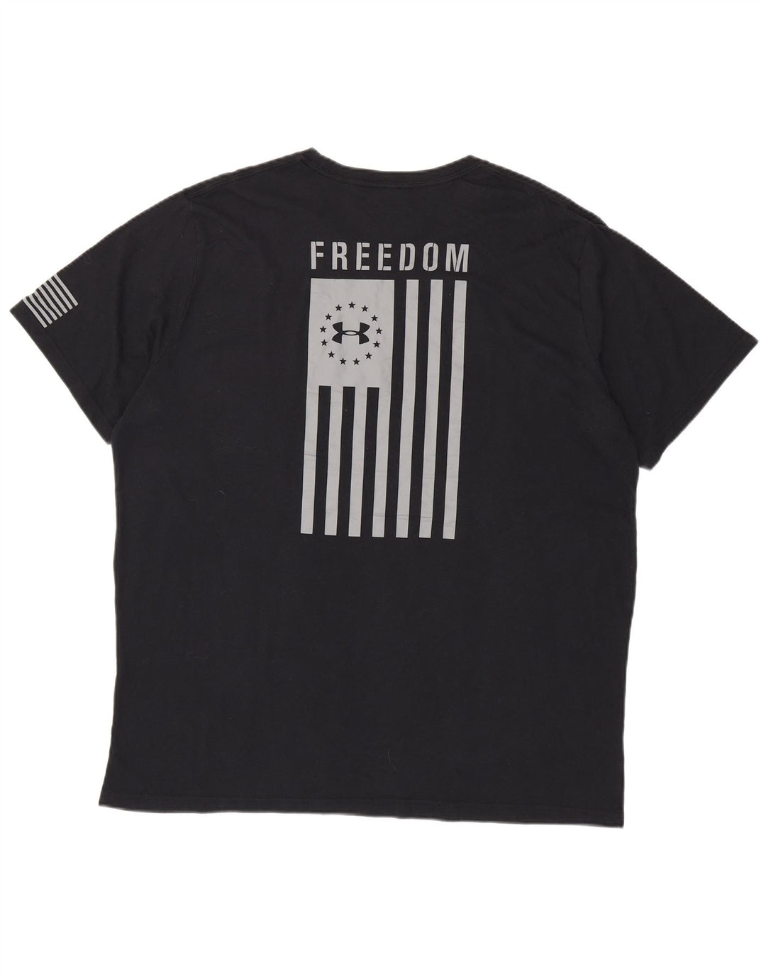 UNDER ARMOUR Herren Heat Gear Graphic T-Shirt Top 3XL Schwarz