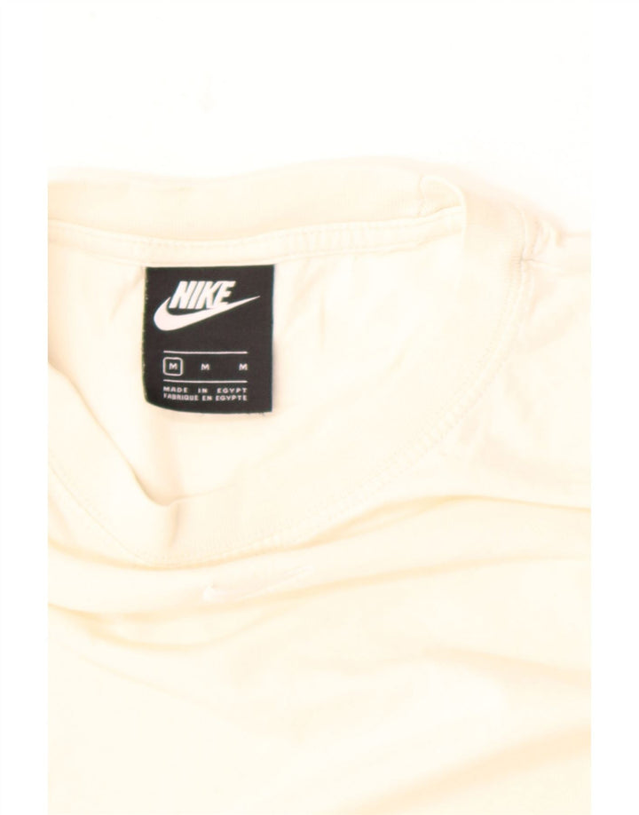 Nike Herren-Top mit langen Ärmeln, mittelweiß