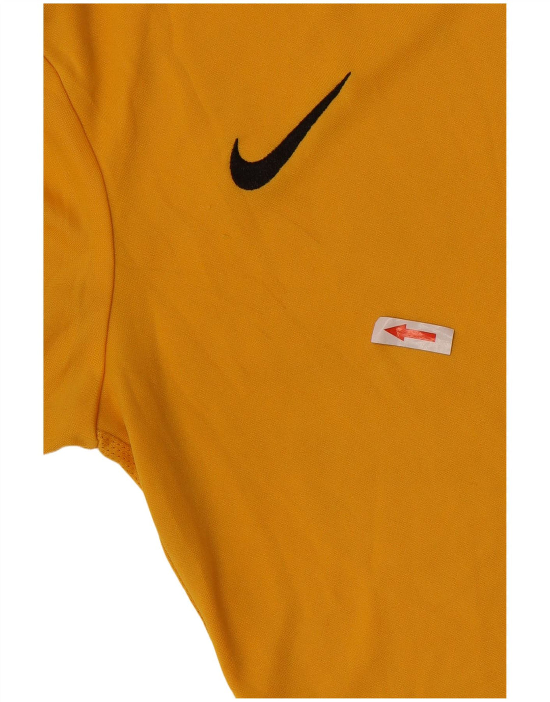 Nike Dri Fit T-Shirt für Jungen, 12–13 Jahre, groß, gelbes Polyester