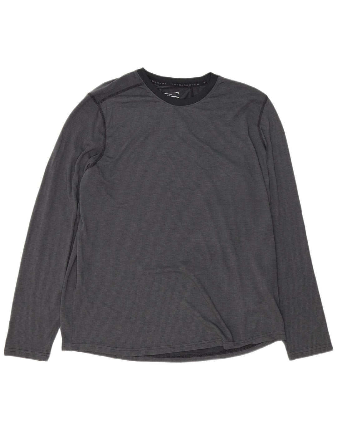 UNDER ARMOUR Herren Heat Gear Top Langarm Large Grau Polyester