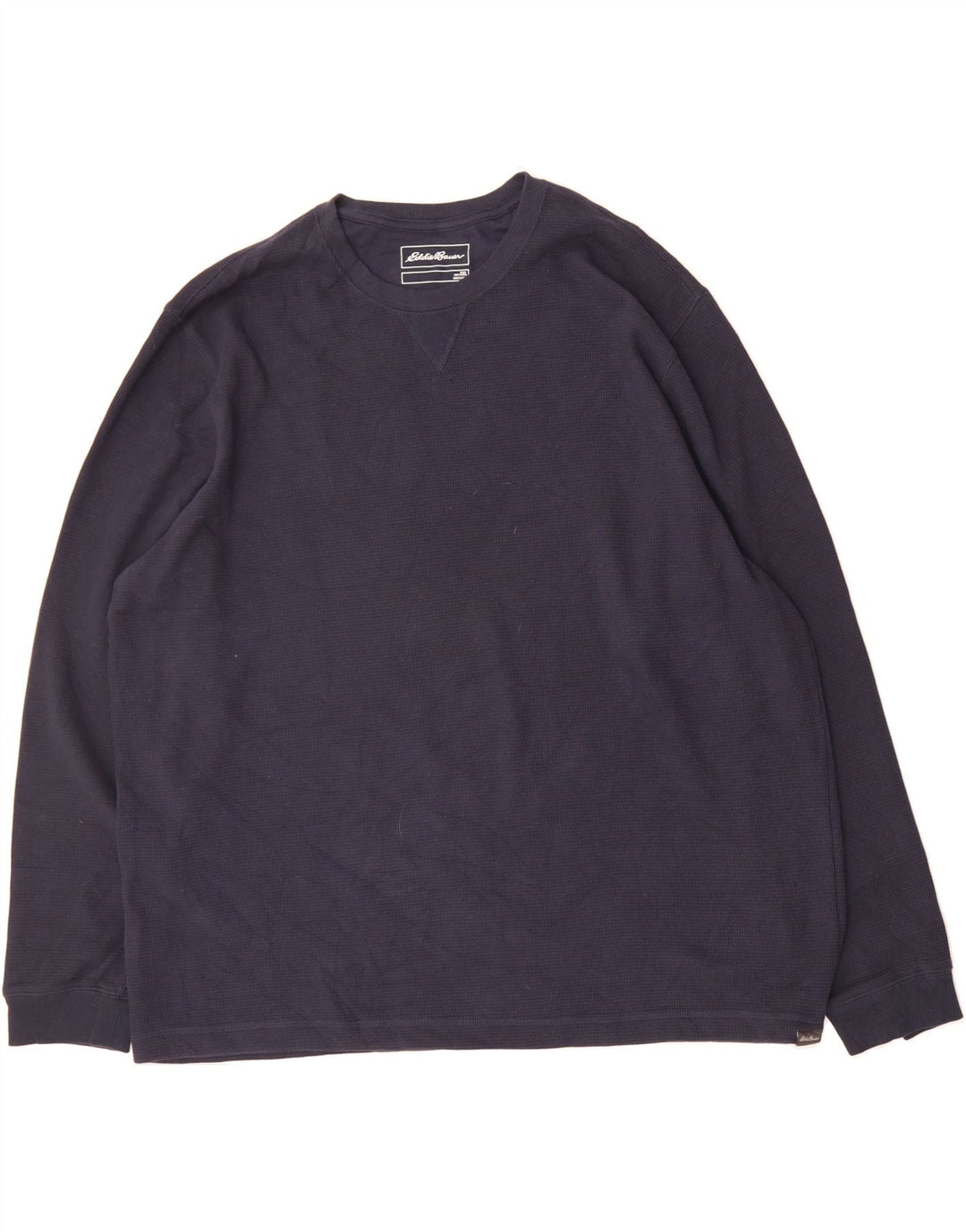 EDDIE BAUER Mens Sweatshirt Jumper 2XL Navy Blue Cotton Vintage Eddie Bauer and Second-Hand Eddie Bauer from Messina Hembry 
