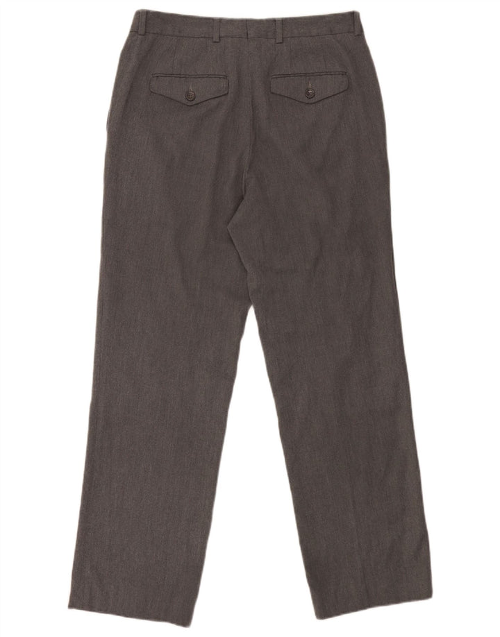 Gerade Chino-Hose für Herren von Zara, EU 40, mittelgroß, W31, L29, grau, Polyester