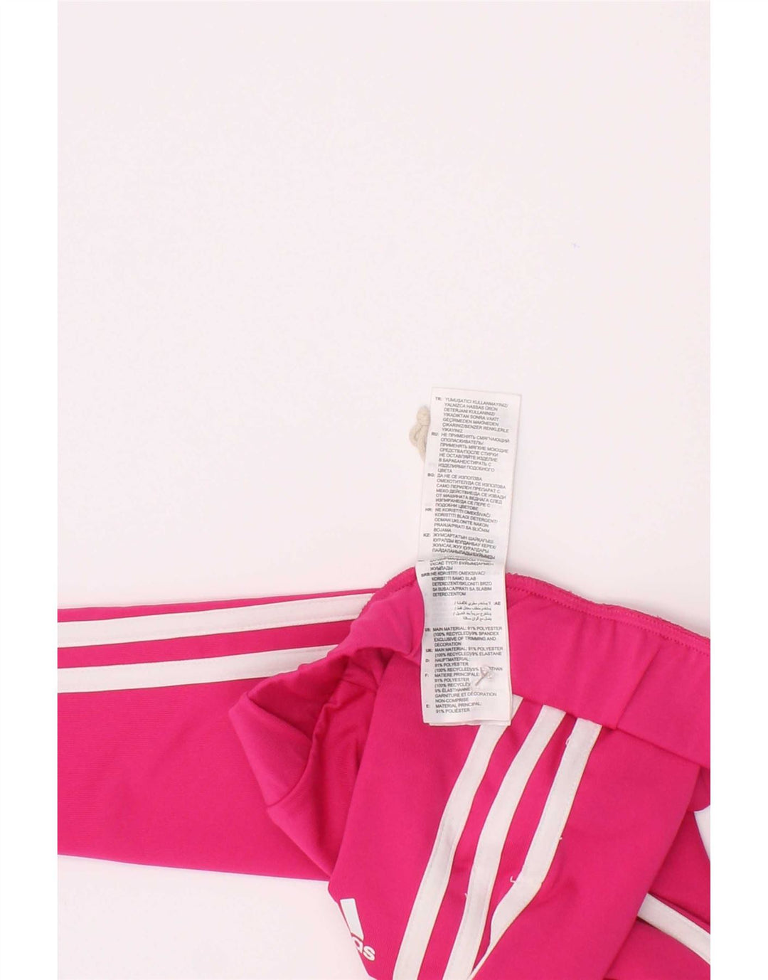 Adidas Aeroready-Leggings für Mädchen, 7–8 Jahre, rosa, Polyester