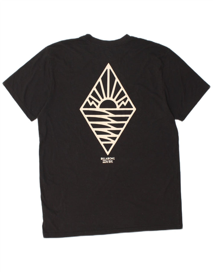 BILLABONG Herren Recycler Graphic T-Shirt Top Large Schwarz Polyester