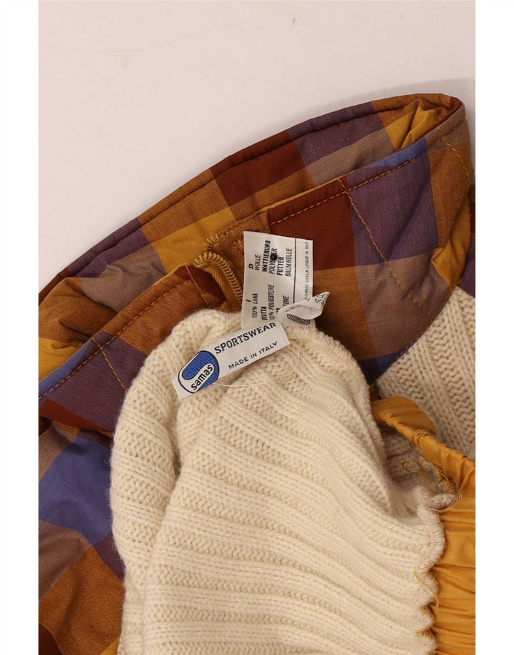 Samas Jungen-Pullover mit Reißverschluss am Kragen, 9–10 Jahre, Beige, Colourblock-Wolle