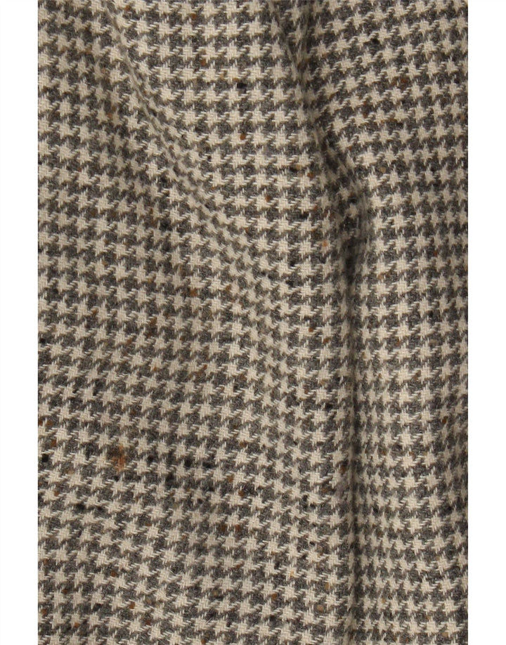 Division Vogue Herren-Blazer mit 2 Knöpfen, UK 38, Mittelgrau mit Hahnentrittmuster
