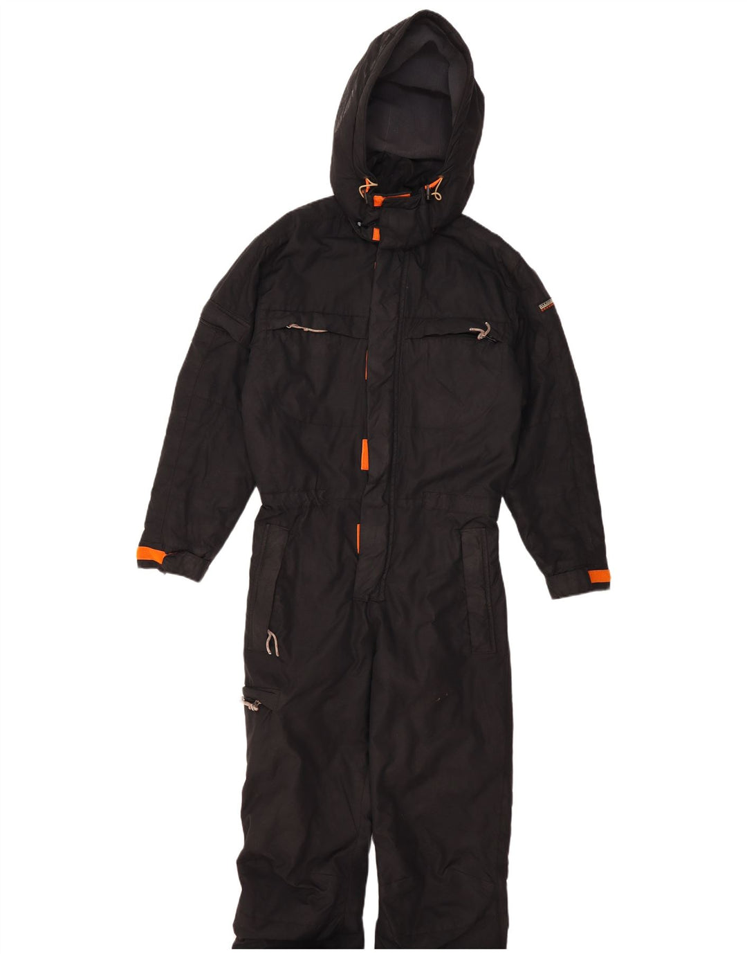 Napapijri Herren-Skioverall mit Kapuze, mittelschwarz, Polyamid