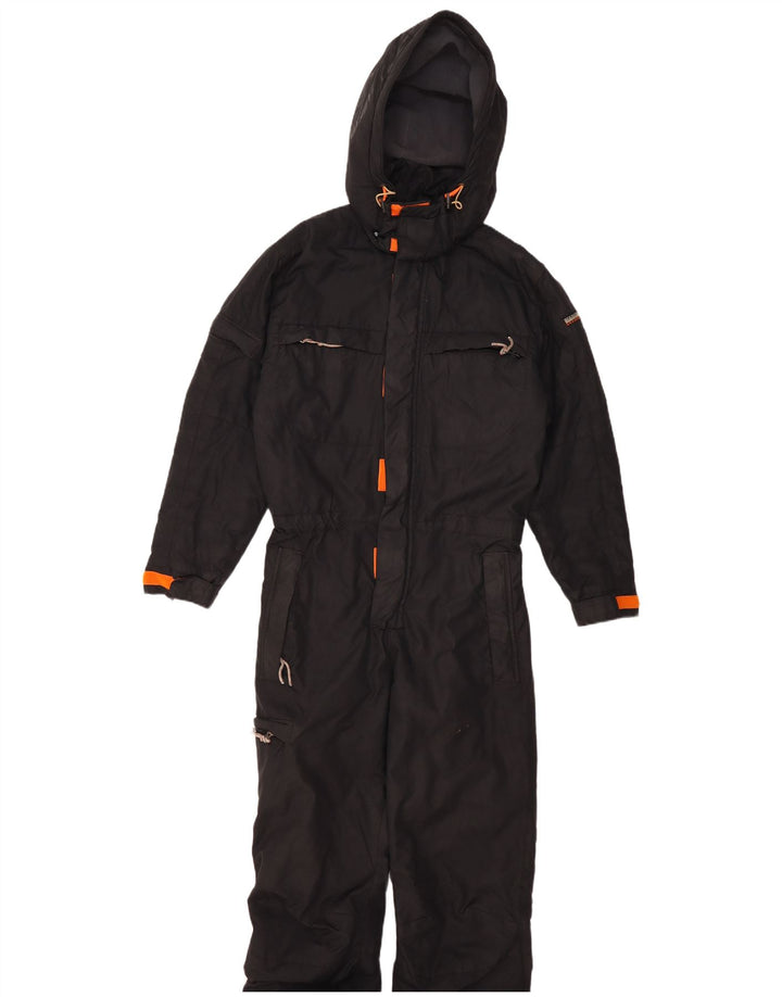 Napapijri Herren-Skioverall mit Kapuze, mittelschwarz, Polyamid