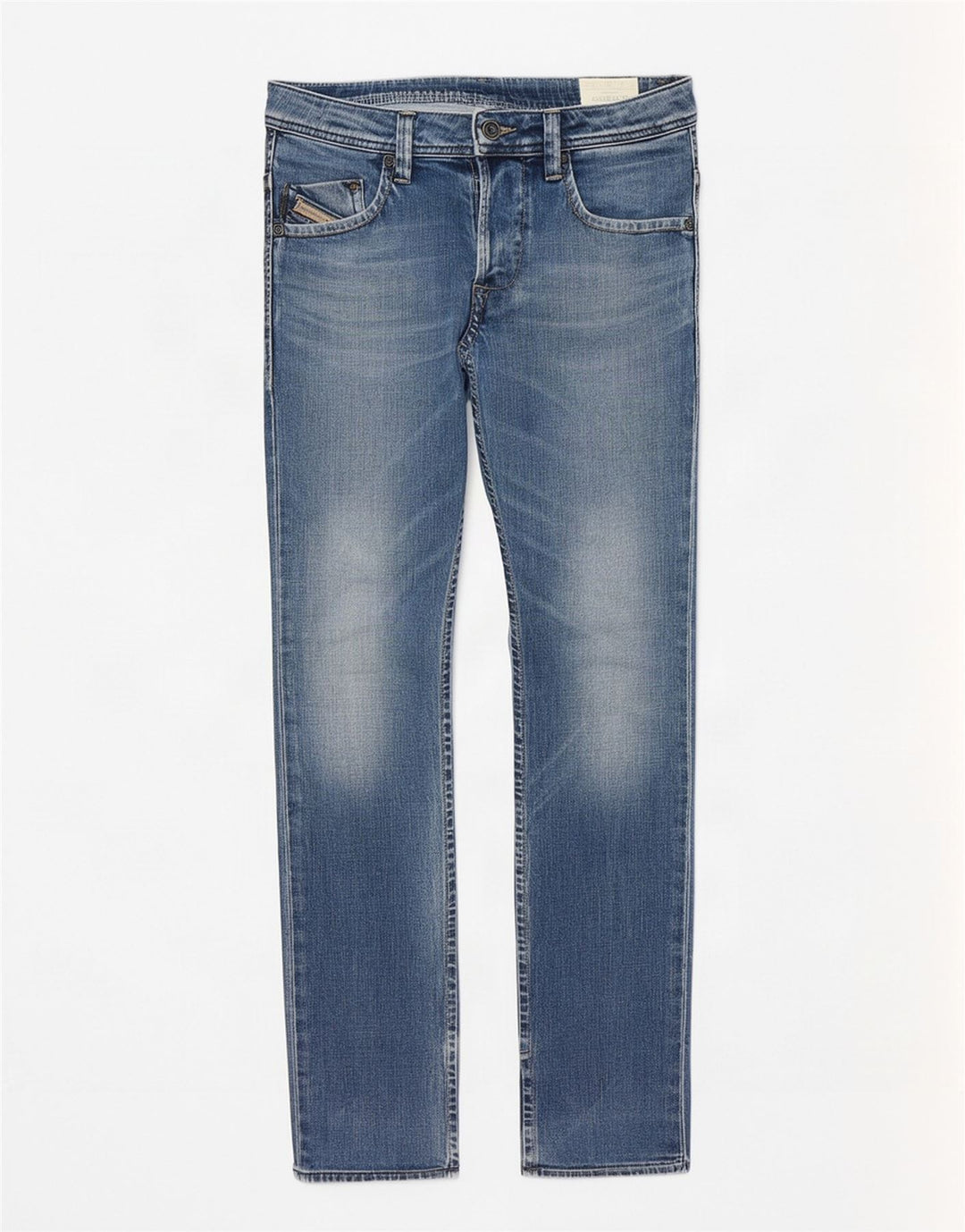 Diesel Herren Darron Slim Straight Jeans W30 L32 Blaue Baumwolle
