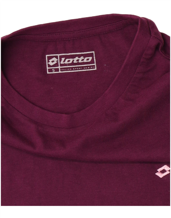 Lotto Herren T-Shirt Top Small Kastanienbraun