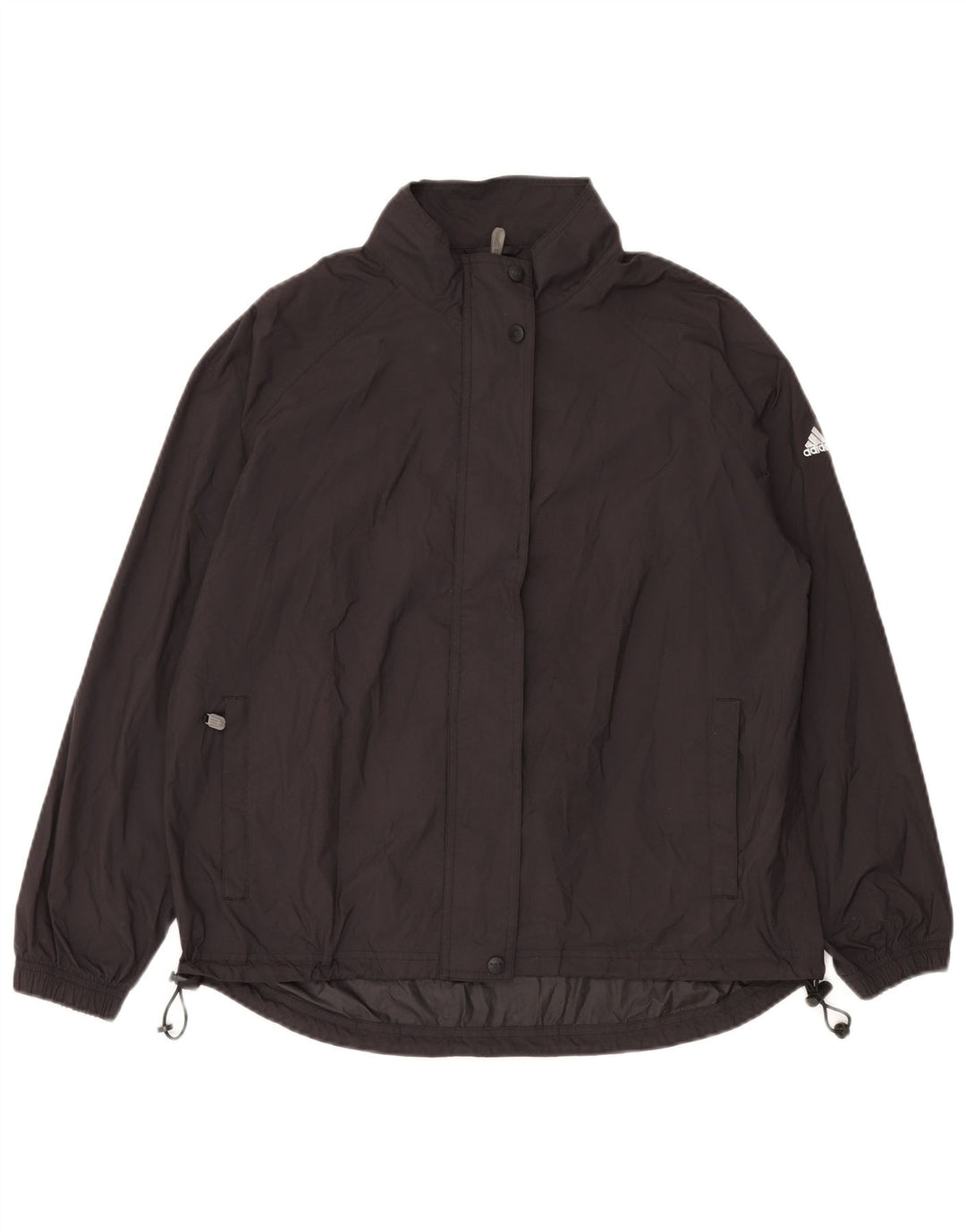 Adidas Damen Climashell Regenjacke UK 18 XL Schwarz Polyester