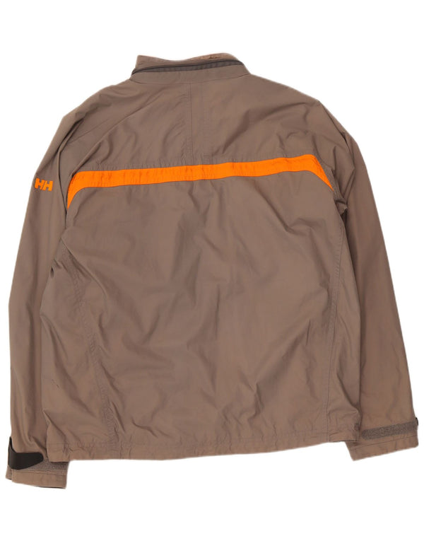 Helly Hansen Herren Regenjacke UK 40 Large Graues Nylon