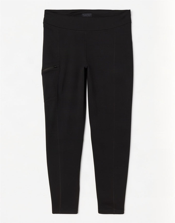 Patagonia Damen Leggings UK 16 Large Schwarz Polyester
