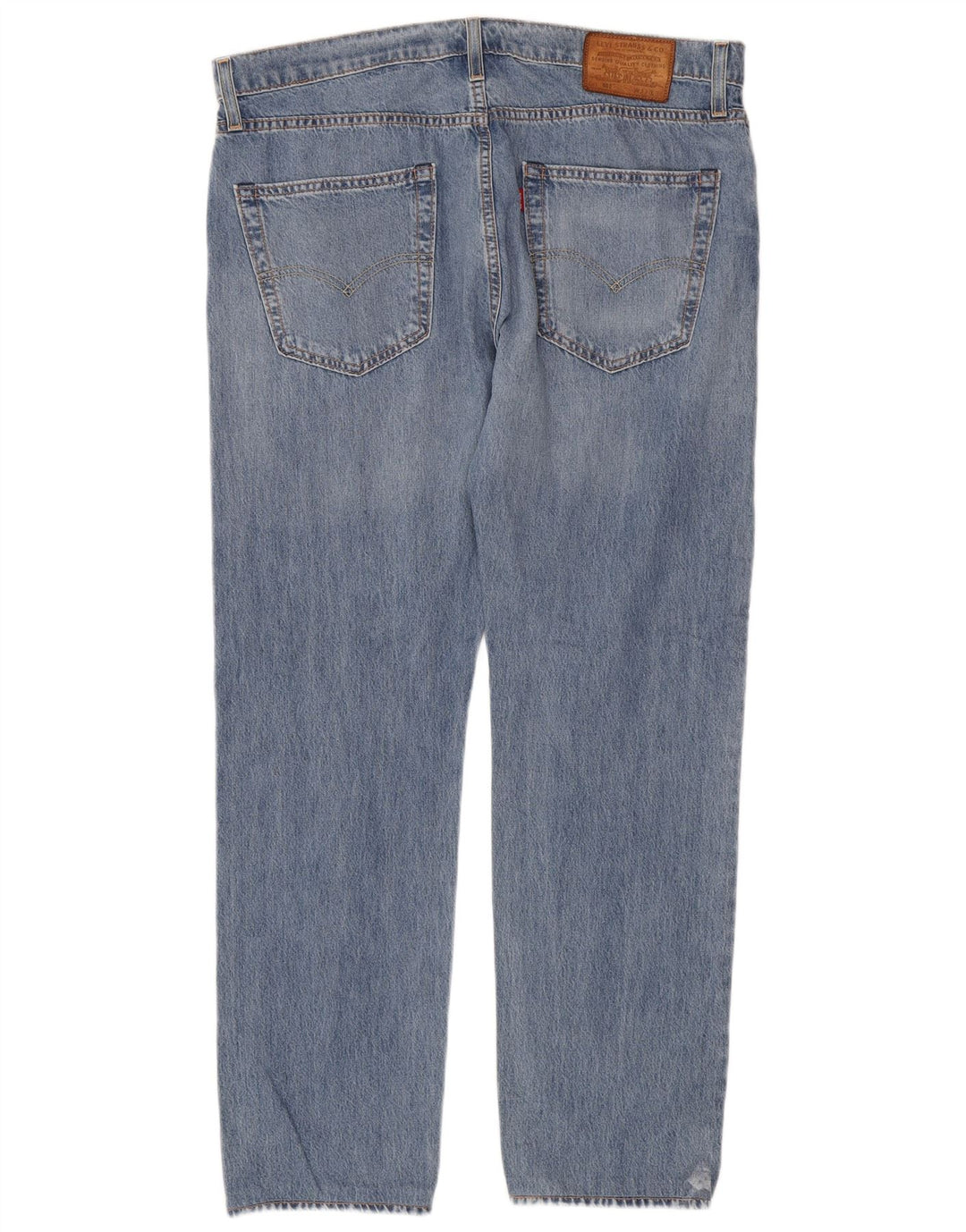 Levi's Herren 502 Tapered Jeans W33 L32 Blaue Baumwolle