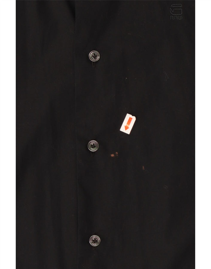 G-STAR Herren Slim Fit Hemd Small Schwarz