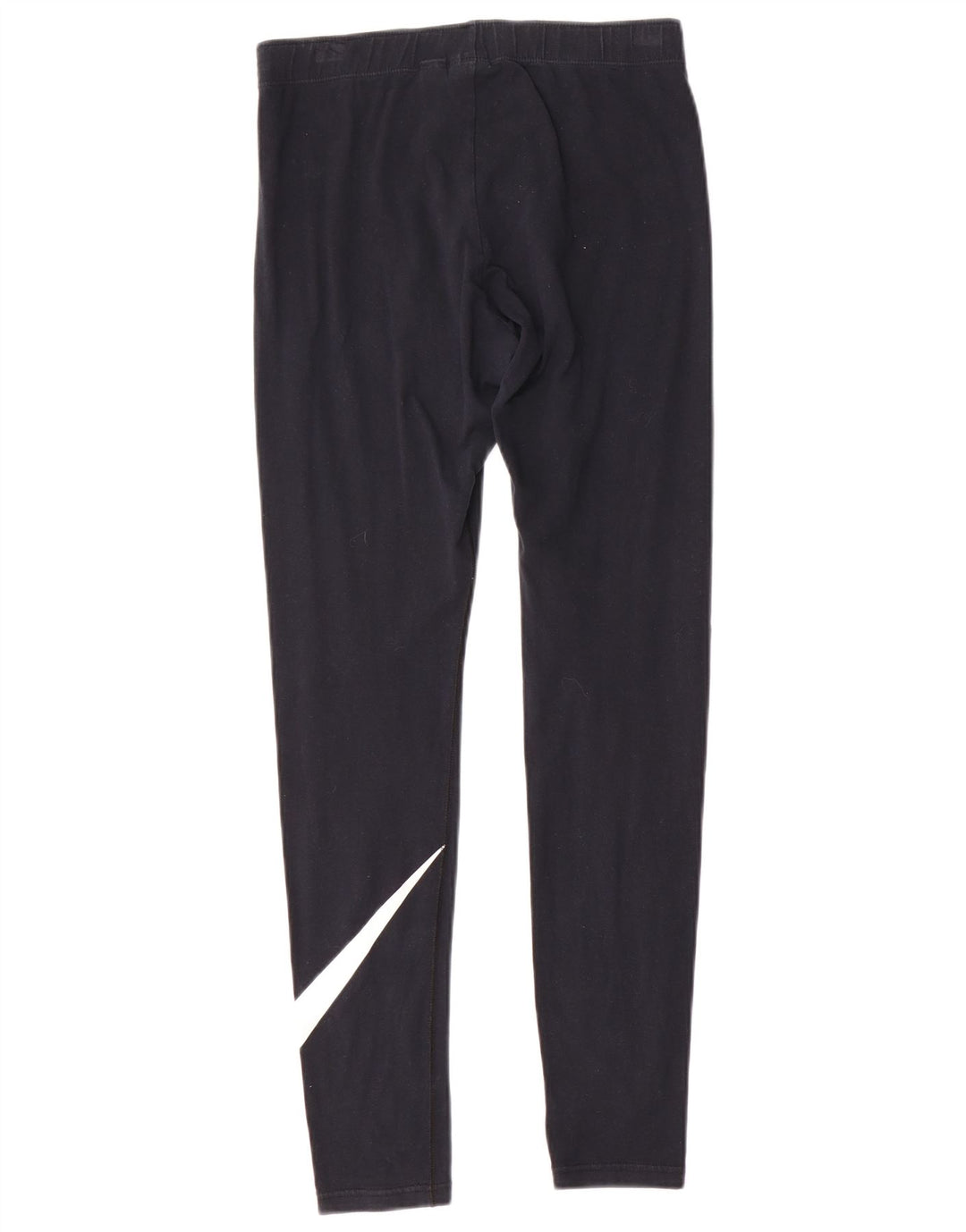 Nike Womens Graphic Leggings UK 14 Mittelschwarze Baumwolle