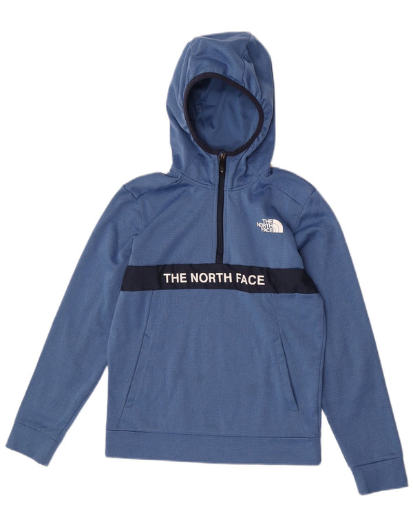 The North Face Jungen-Pullover mit grafischem Kapuzenpullover, 14–15 Jahre, XL, Blau, Farbblock