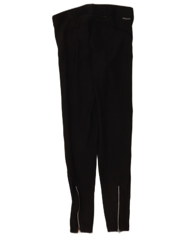 Nike Damen Leggings UK 8/10 Small Schwarz